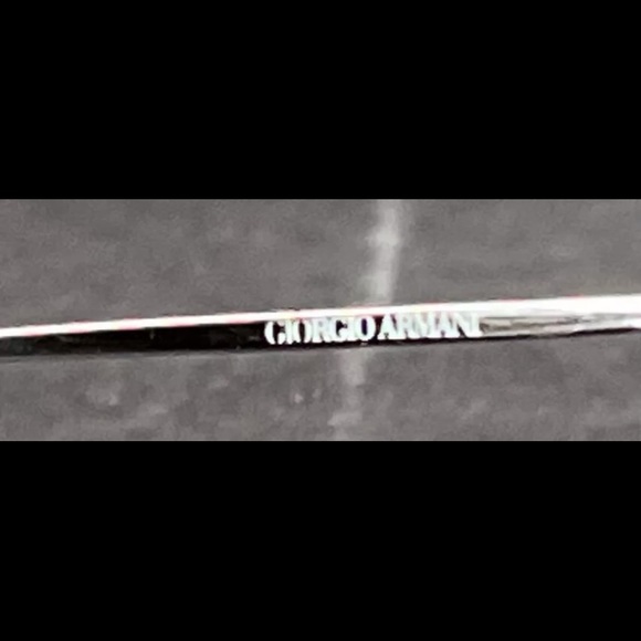 Ladies Giorgio Armani 1063 Titanium Metal Eyeglass Frames 54-18-140 - Picture 5 of 7